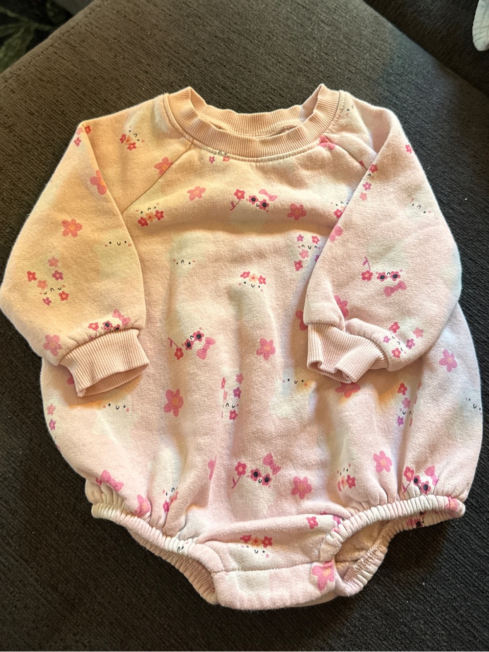 Old Navy Pink Floral Style One-Piece